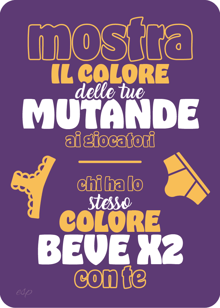 Colore mutande